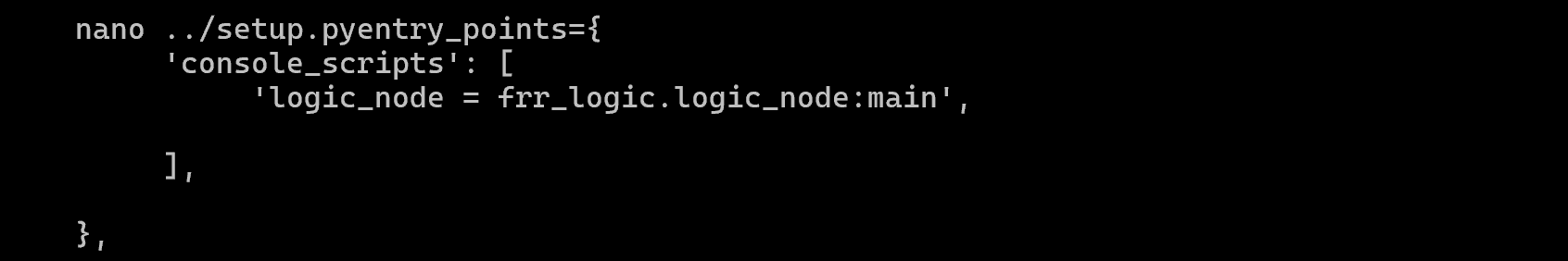 Entry points setup.py